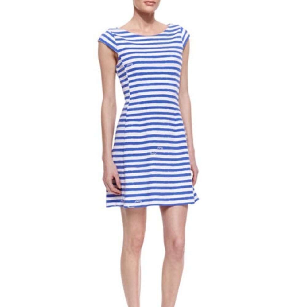 Lilly Pulitzer Briella Dress Blue Chin Chin Size medium